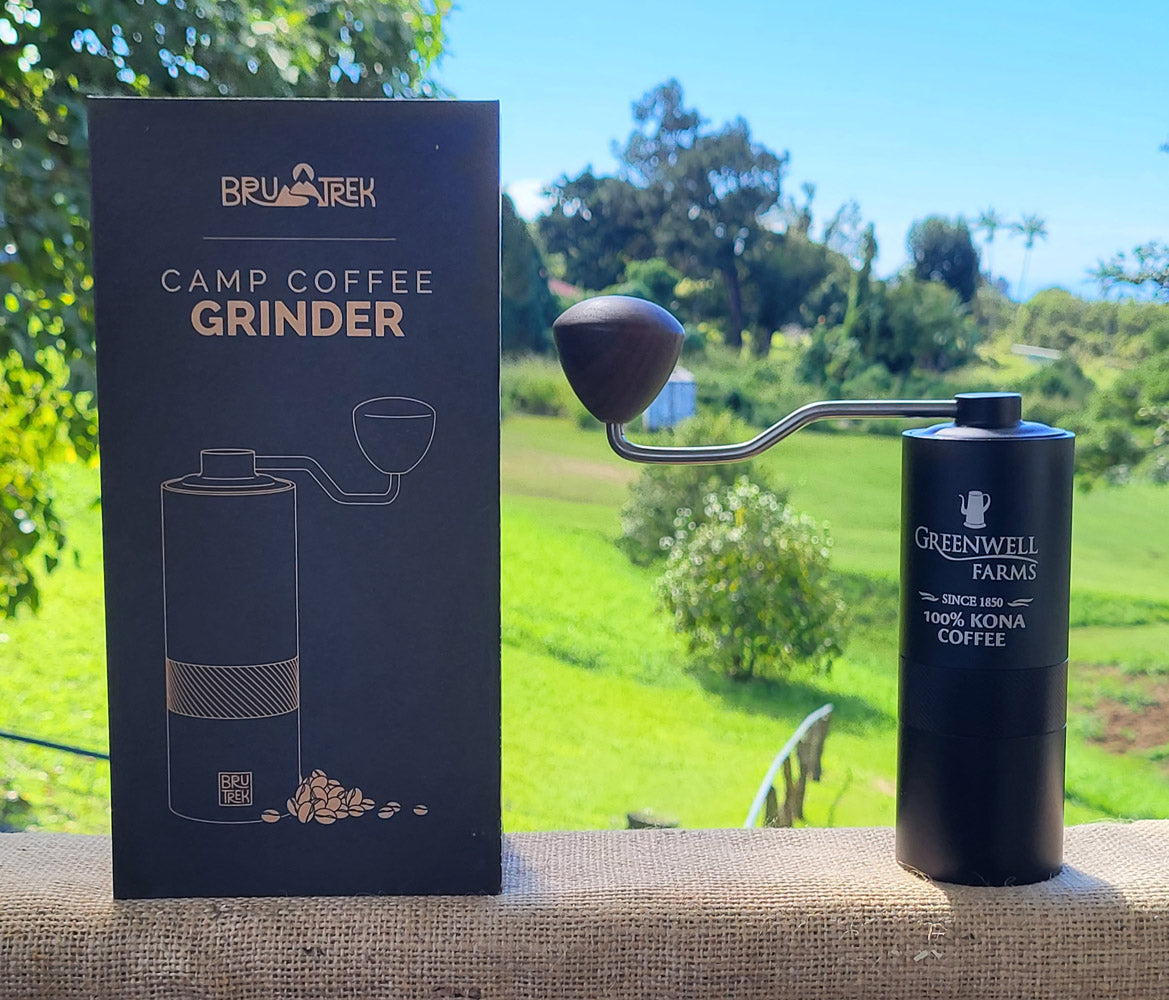 BruTrek Camp Coffee Grinder by Greenwell Farms