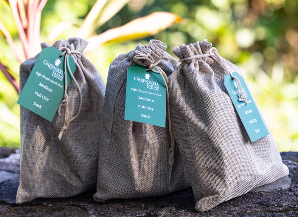 Coffee Sampler Pack Kona Roasts 3 Pack