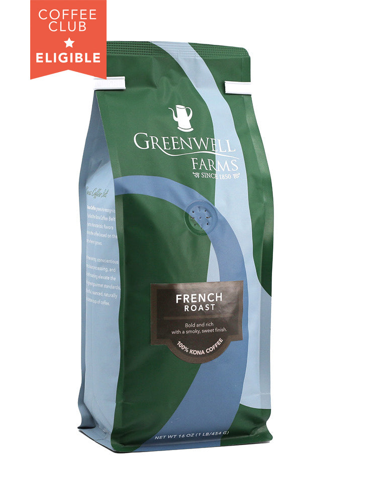 French Roast Kona Coffee 16 oz