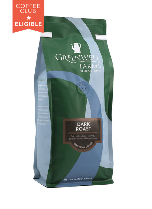 Dark Roast 100% Kona Coffee 16oz