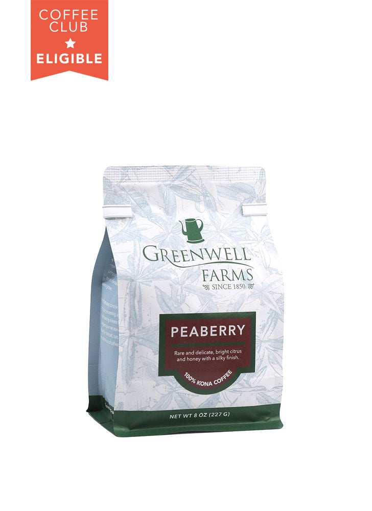 Peaberry 100% Kona Coffee 8oz