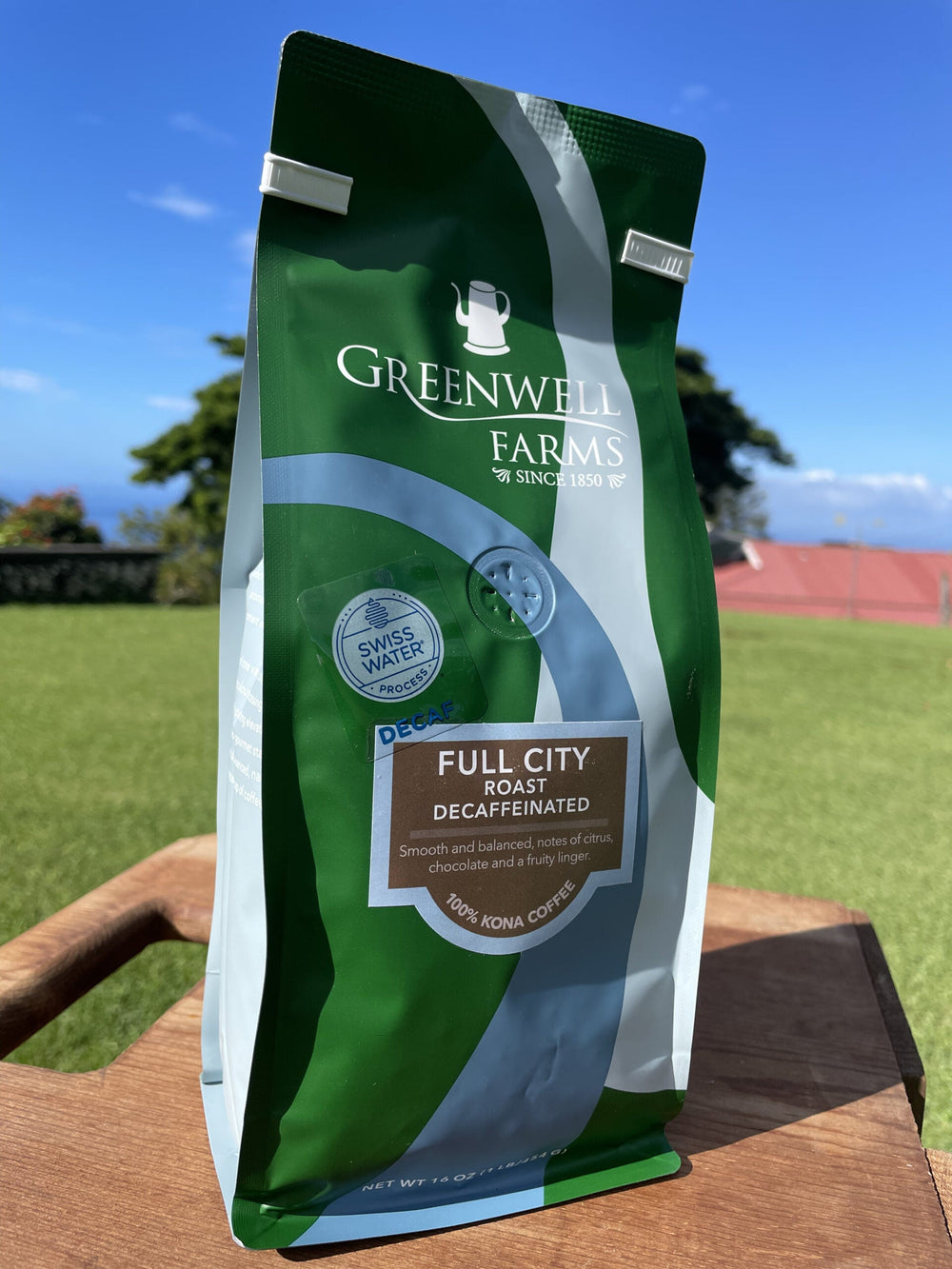 Greenwell Farms Decaf Full City Roast Kona Coffee