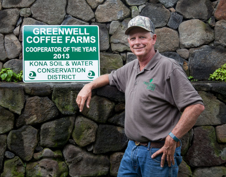Tom at Kona Soil & Water Conservation District