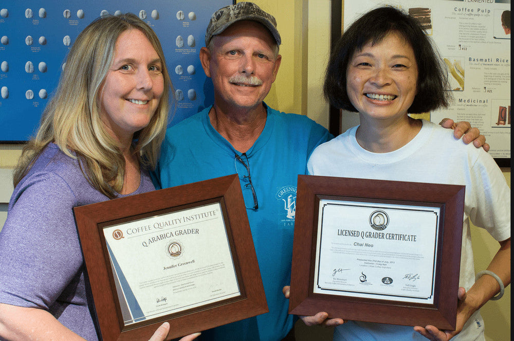 Jennifer Greenwell Earns Licensed Q Grader Certification