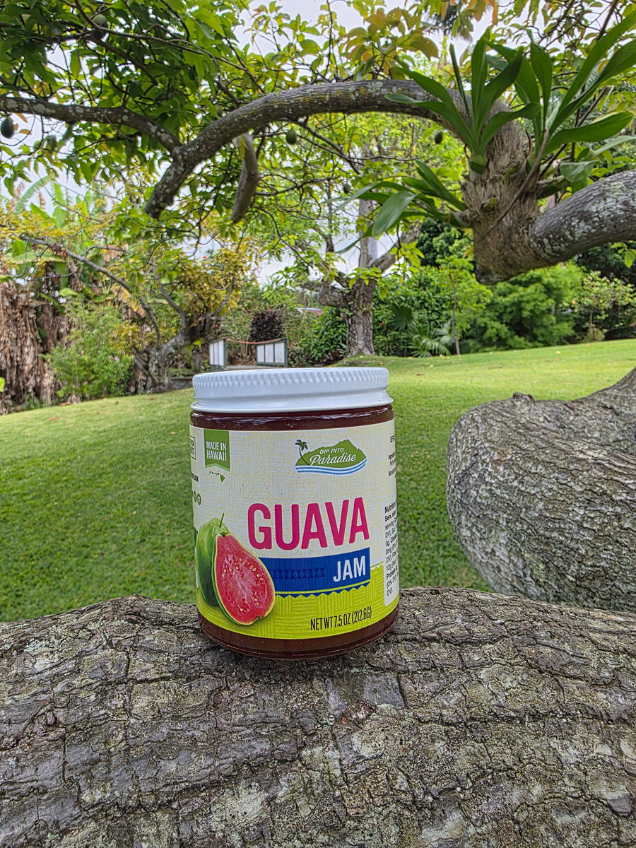 100% Hawaiian guava jam by Dip Into Paradise