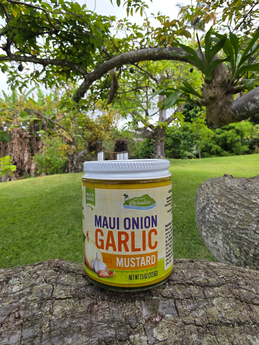 Maui Onion Garlic Mustard by Dip into Paradise