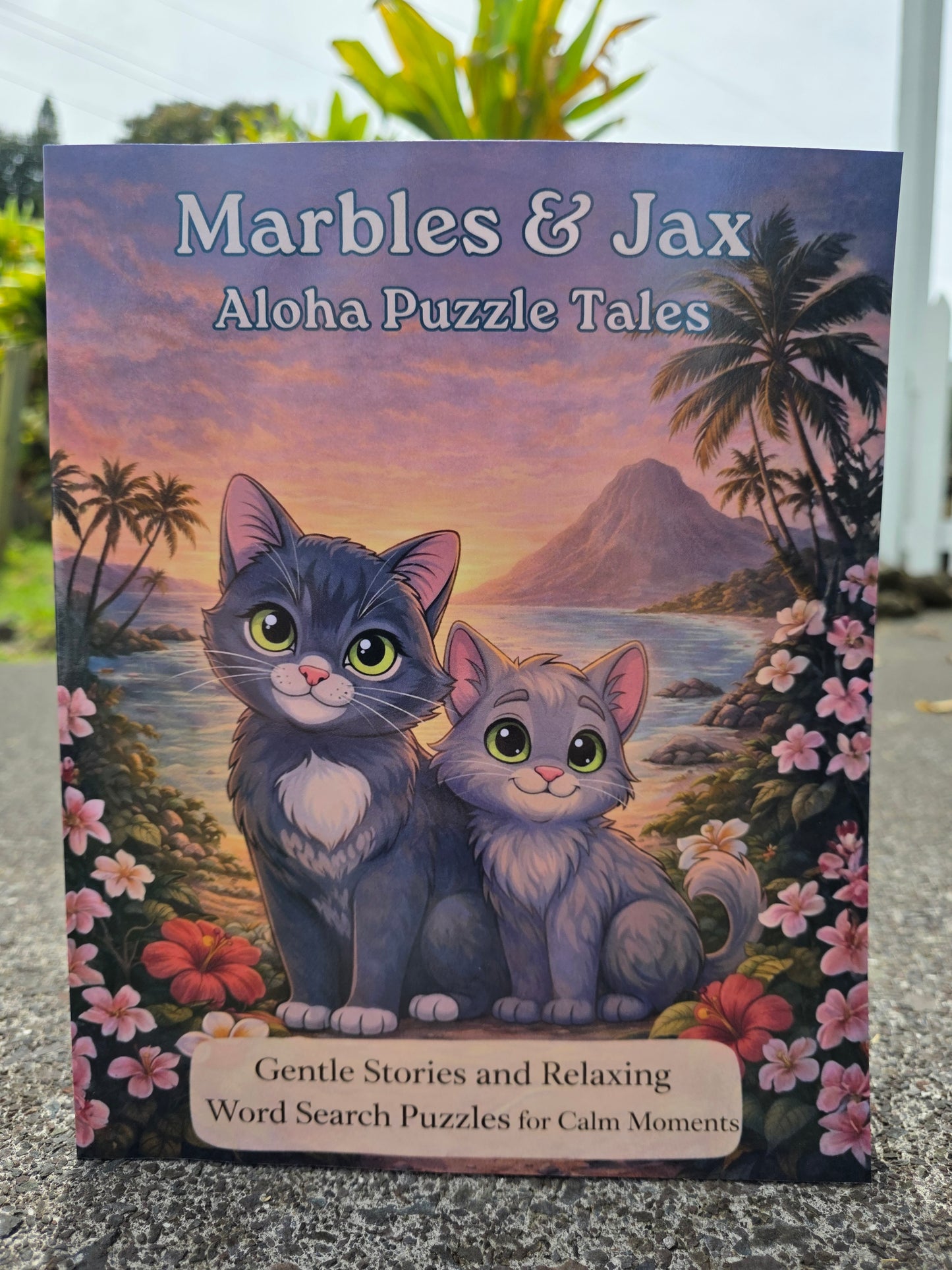 Marbles & Jax Aloha Puzzle Tales Children's Book - Front