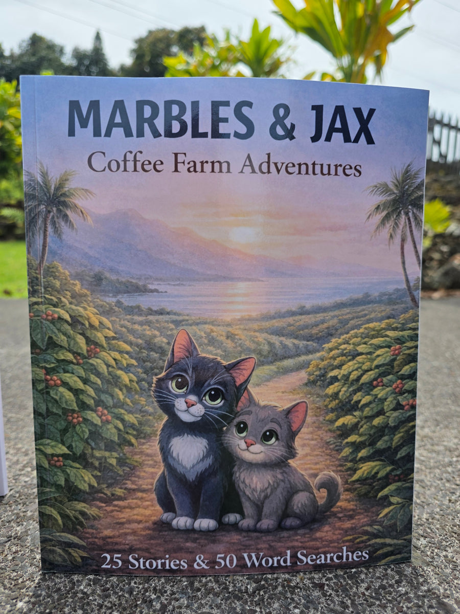 Marbles & Jax Coffee Farm Adventures Book - Front