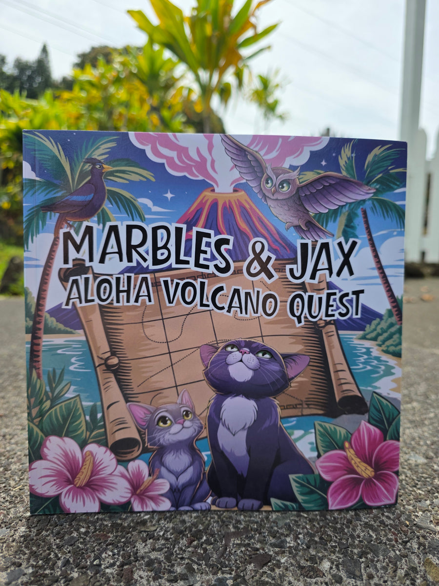 Marbles & Jax Aloha Volcano Quest - Front