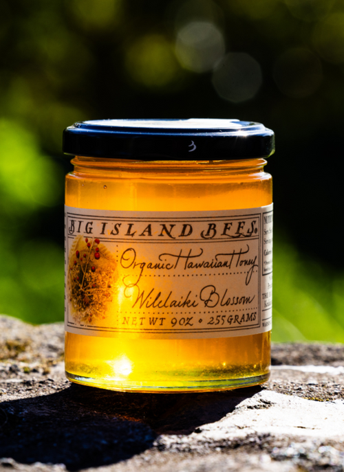 Organic Hawaiian Honey - Wilelaiki Blossom