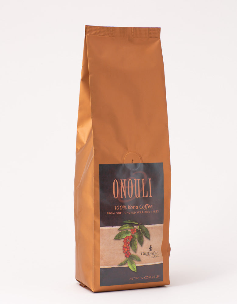 Onouli Premium Estate-Grown 100% Kona Coffee from the Big Island of Hawaii