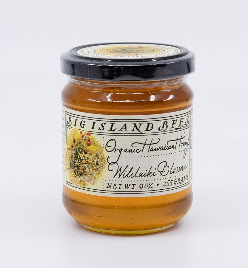 Organic honey from the Big Island of Hawaii - Wilelaiki Blossom