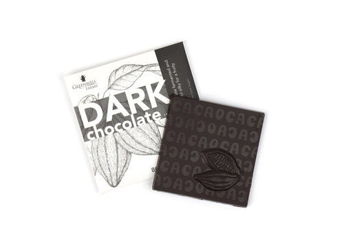 Dark Chocolate Bar 1oz - Front Photo