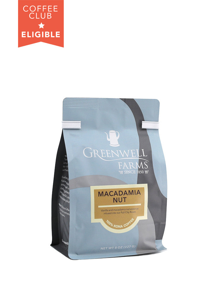 Macadamia Nut Kona Coffee 8oz