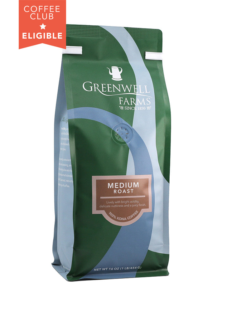 Medium Roast Kona Coffee 16oz